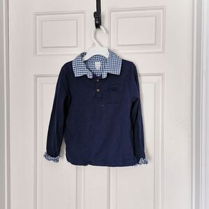 2/$15 Old Navy boys long sleeve polo size 5